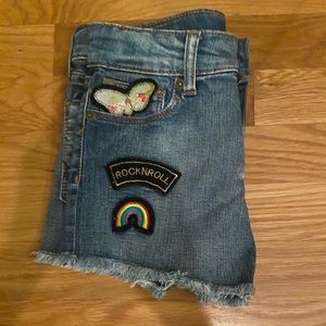 Hudson Patched Shorts